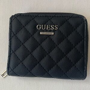 Guess Black Wallet (Small & Square)